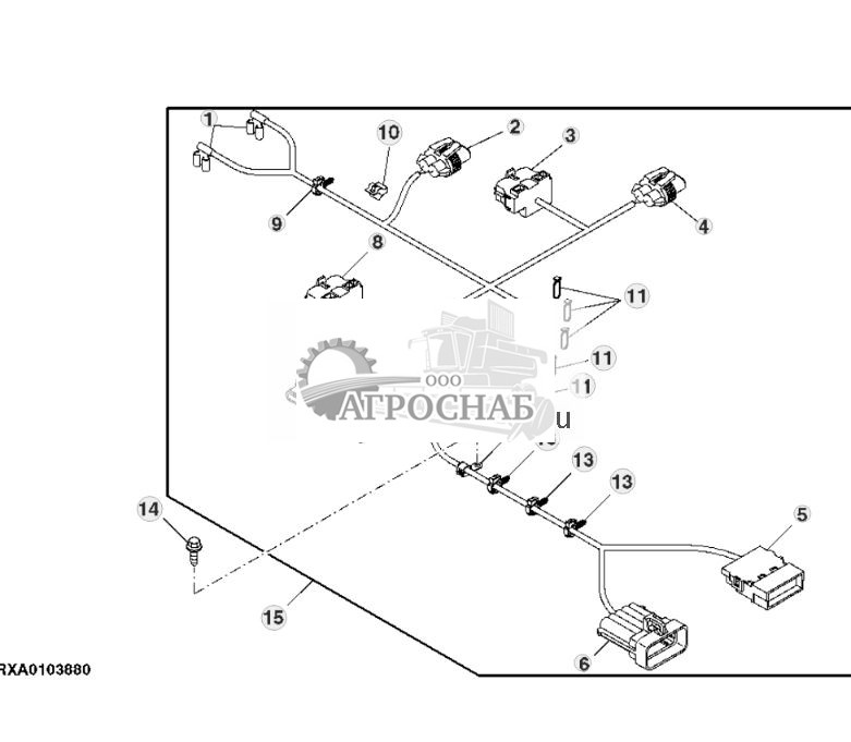 Жгут проводов, капот (для Северной Америки) - ST75592 196.jpg